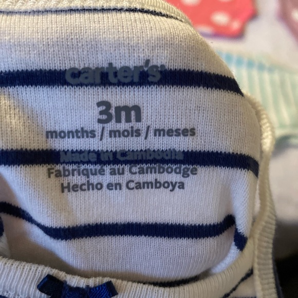 Carter’s 3 Month Girls Summer Tank Bodysuits ☀️ - Picture 7 of 8